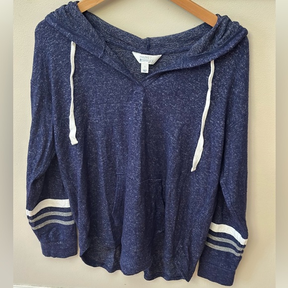 Market & Spruce Tops - Market & Spruce Long Sleeve with Hood